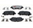 Raybestos EHT1325H Disc Brake Pad Set - Rear