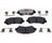 Raybestos EHT1338H Disc Brake Pad Set - Front