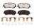 Raybestos EHT1737H Disc Brake Pad Set - Front