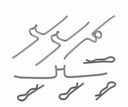 Raybestos H15530A Disc Brake Hardware Kit - Front
