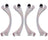 Raybestos H2093 Drum Brake Self-Adjuster Cable Guide - Front or Rear