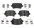 Raybestos MGD1108CH Disc Brake Pad Set - Rear