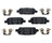 Raybestos MGD1288ACH Disc Brake Pad Set - Rear