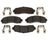 Raybestos MGD833MH Disc Brake Pad Set - Front