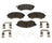 Raybestos MGD887CH Disc Brake Pad Set - Front