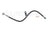 Sunsong 2202951 Brake Hydraulic Hose - Front Left