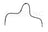 Sunsong 2203323 Brake Hydraulic Hose - Front or Front Right