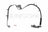 Sunsong 2204354 Brake Hydraulic Hose - Front Left