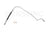 Sunsong 2206421 Brake Hydraulic Hose - Rear Right Outer