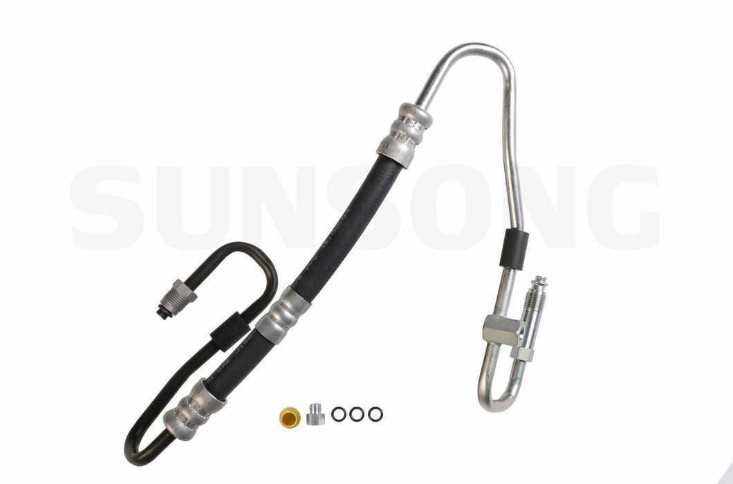 Sunsong 3401403 Power Steering Pressure Line Hose Assembly