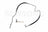 Sunsong 3401692 Power Steering Pressure Line Hose Assembly