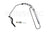 Sunsong 3401837 Power Steering Return Line Hose Assembly - Gear To Cooler
