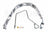 Sunsong 3401889 Power Steering Pressure Line Hose Assembly - Pump To Rack