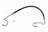 Sunsong 3402154 Power Steering Pressure Line Hose Assembly - Pump To Hydroboost