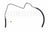 Sunsong 3402284 Power Steering Return Line Hose Assembly - Cooler To Reservoir