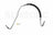 Sunsong 3402359 Power Steering Pressure Line Hose Assembly - Hydroboost To Gear