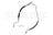 Sunsong 3402415 Power Steering Pressure Line Hose Assembly