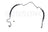 Sunsong 3402520 Power Steering Pressure Line Hose Assembly - Pump To Hydroboost