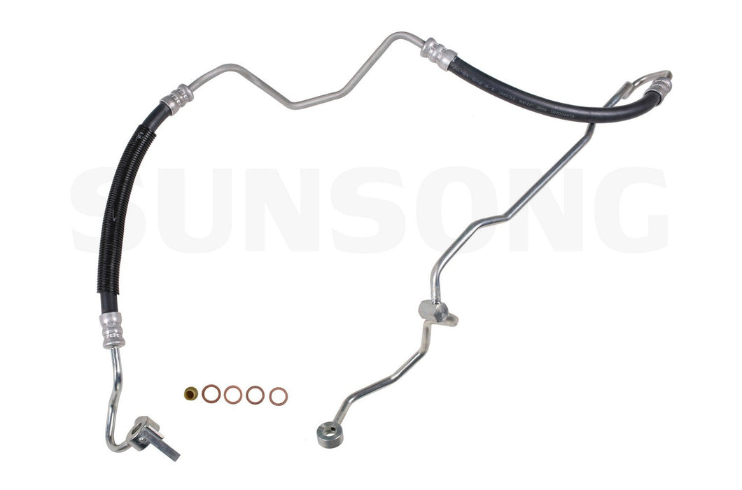 Sunsong 3402534 Power Steering Pressure Line Hose Assembly