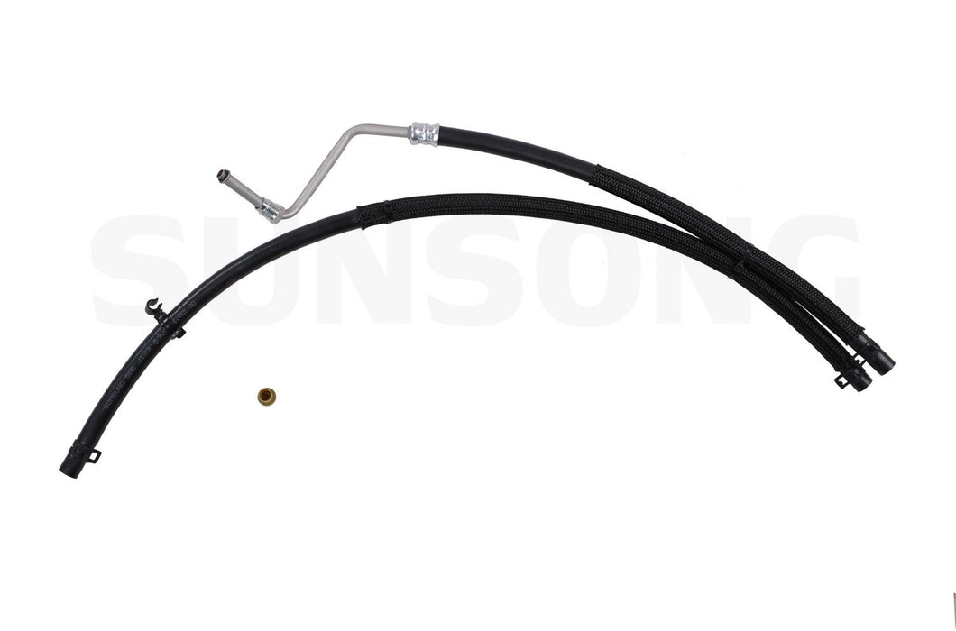 Sunsong 3403611 Power Steering Return Line Hose Assembly - Gear To Reservoir
