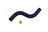 Sunsong 3403852 Power Steering Return Line Hose Assembly - Pipe To Pipe