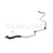 Sunsong 3403997 Power Steering Return Line Hose Assembly - Gear To Pipe