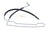 Sunsong 3404158 Power Steering Return Line Hose Assembly - Cooler Tube