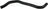 Sunsong 3404306 Power Steering Reservoir Hose - Reservoir To Pump