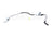 Sunsong 3404311 Power Steering Return Line Hose Assembly - Intermediate Pipe