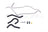 Sunsong 3404327 Power Steering Return Line Hose Assembly - Pipe To Reservoir