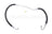 Sunsong 3404368 Power Steering Pressure Line Hose Assembly - Pump To Hydroboost
