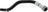 Sunsong 3404562 Power Steering Return Line Hose Assembly - Cooler To Reservoir