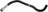 Sunsong 3404674 Power Steering Return Line Hose Assembly - Cooler To Reservoir