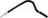 Sunsong 3404724 Power Steering Return Line Hose Assembly - Cooler To Reservoir