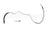 Sunsong 3404794 Power Steering Return Line Hose Assembly - Gear To Cooler