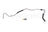 Sunsong 3404940 Power Steering Return Line Hose Assembly - Intermediate Pipe