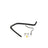 Sunsong 3405245 Power Steering Return Line Hose Assembly - Gear To Cooler