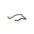 Sunsong 3405401 Power Steering Return Line Hose Assembly - Cooler To Reservoir