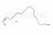 Sunsong 3602044 Power Steering Pressure Line Hose Assembly - Tube - To Rack