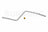 Sunsong 3602168 Power Steering Return Line Hose Assembly - Intermediate Pipe