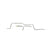 Sunsong 3605152 Power Steering Return Line Hose Assembly - Intermediate Pipe