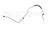 Sunsong 5801057 Automatic Transmission Oil Cooler Hose Assembly - Transmission to Radiator (Upper)