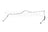 Sunsong 5801154 Automatic Transmission Oil Cooler Hose Assembly - Transmission to Radiator (Upper)
