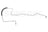 Sunsong 5801175 Automatic Transmission Oil Cooler Hose Assembly - Auxiliary Cooler (Driver Side) to Transmission