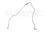 Sunsong 5801193 Automatic Transmission Oil Cooler Hose Assembly - Outlet From Radiator (Upper)