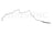 Sunsong 5801201 Automatic Transmission Oil Cooler Hose Assembly - Auxiliary Cooler Outlet (Lower)