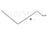 Sunsong 5801244 Automatic Transmission Oil Cooler Hose Assembly - Oil Cooler Inlet Tube To Transmission (Front)