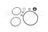 Sunsong 8401019 Power Steering Pump Seal Kit