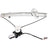 TrakMotive 21-0553 Window Motor and Regulator Assembly - Front Left