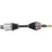 TrakMotive MI-8076 CV Axle Shaft - Front Left or Front Right